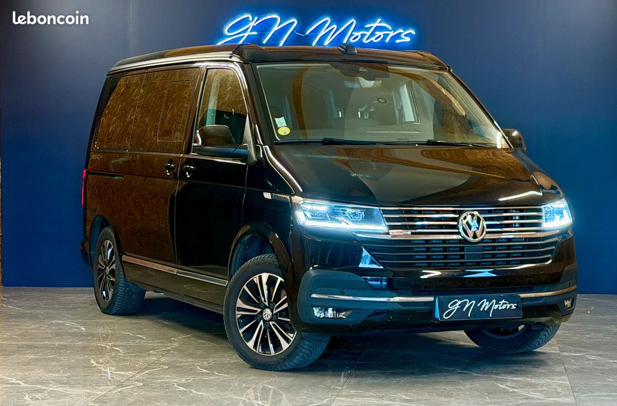 Volkswagen california t 6.1 2.0 tdi 150 bmt dsg7 4motion 4 roues motrices – beach camper – vasp – van aménagé –