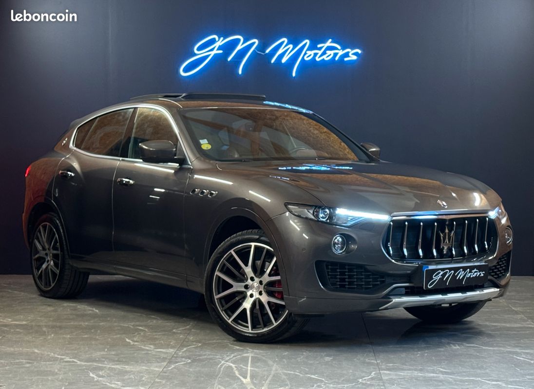 Maserati Levante 3.0 V6 275 ch Diesel GranLusso – SUIVI COMPLET MASERATI – GARANTIE 12 MOIS