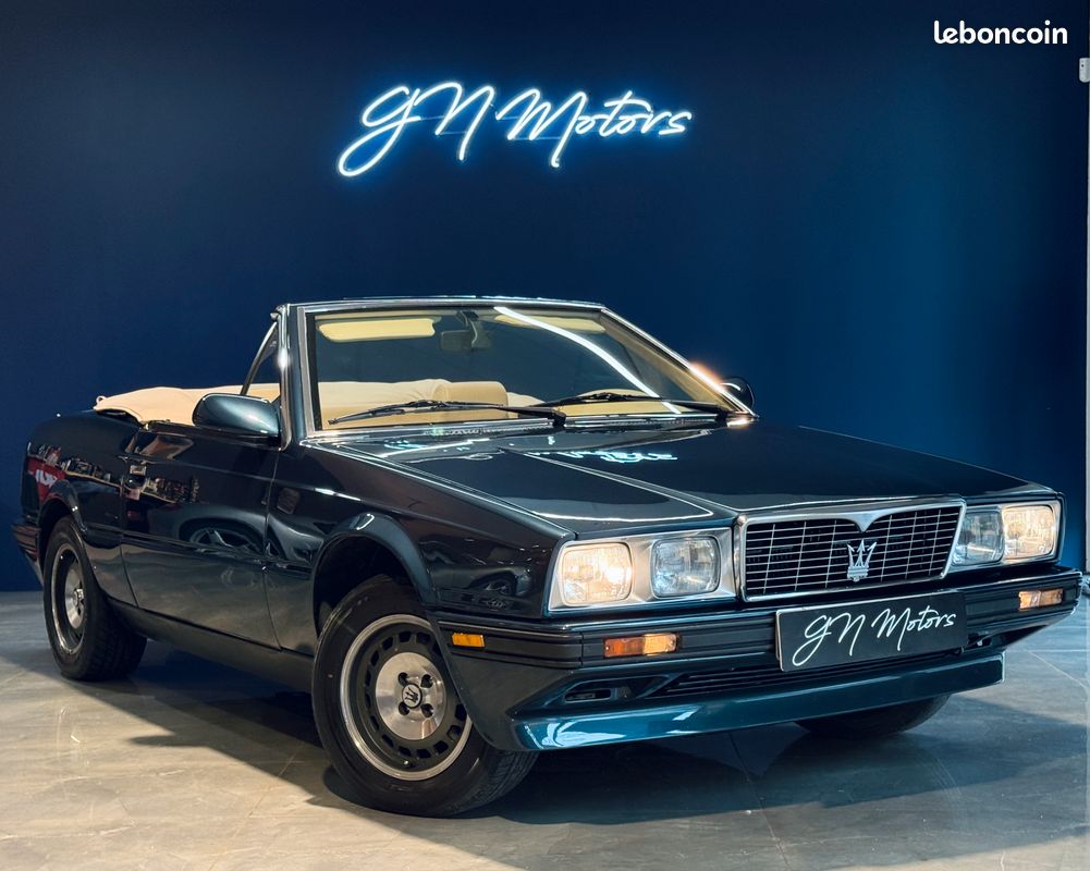 Maserati biturbo spyder 2.0 220 injection – excellent etat
