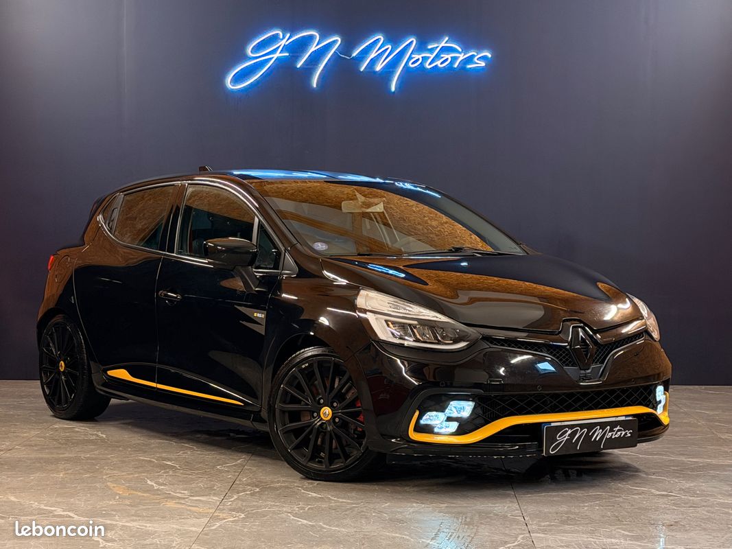 Renault clio iv 2 1.6 turbo 220 rs 18 edc – entretien renault complet – rs monitor – garantie 12 mois –
