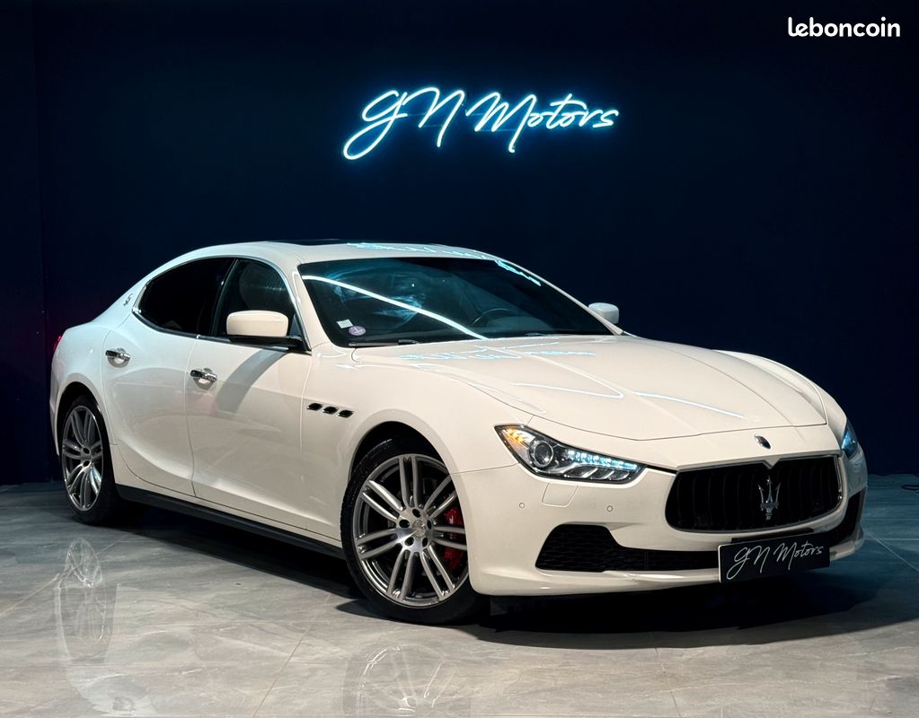 Maserati ghibli iii 3.0 v6 s q4 – garantie 12 mois
