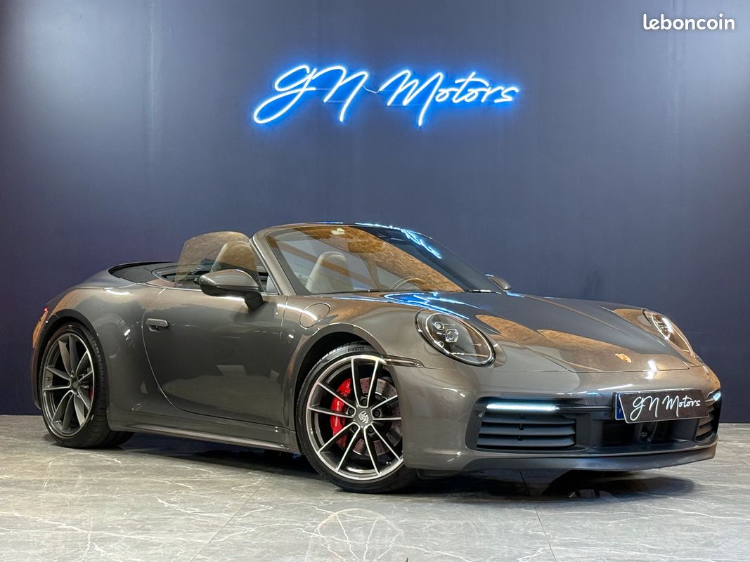 Porsche 911 992 cabriolet 3.0 450 carrera s pdk – suivi complet porsche – garantie 12 mois