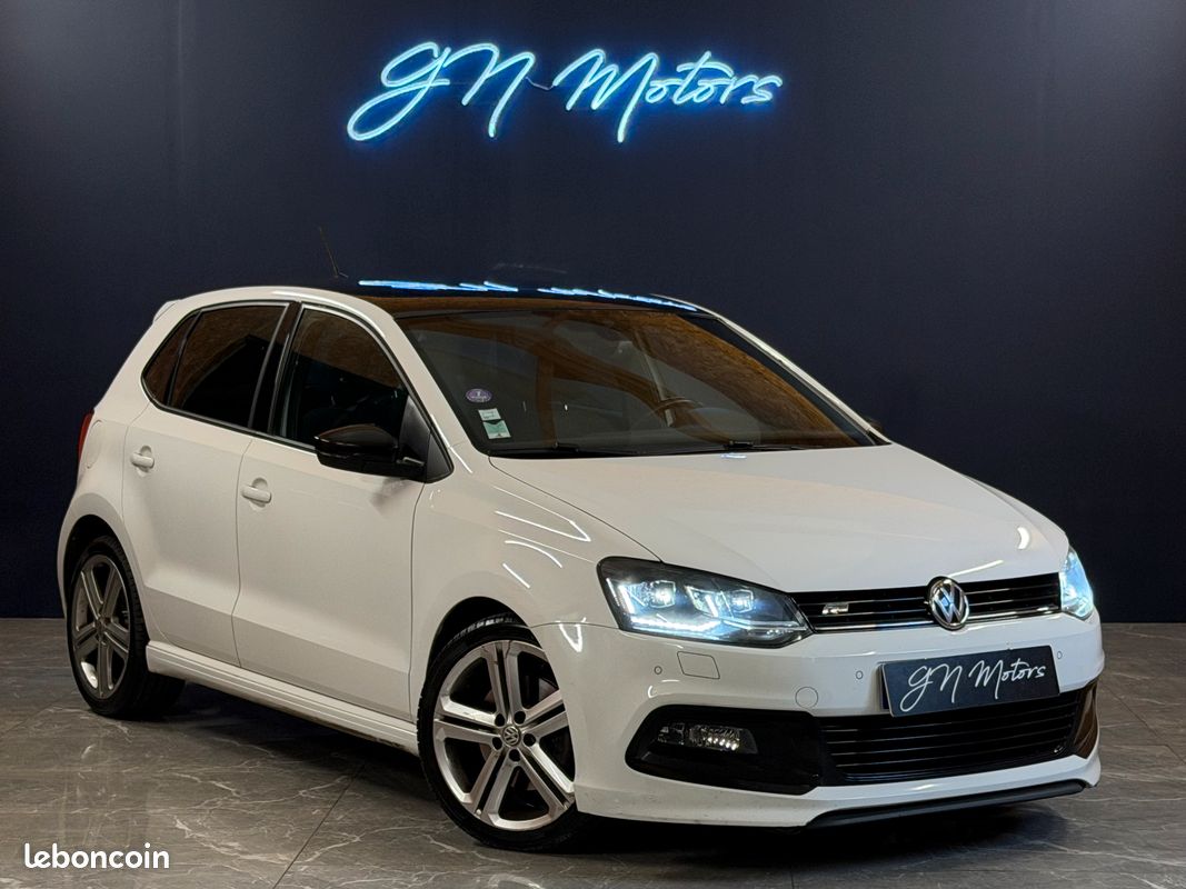 Volkswagen polo v (2) 1.2 tsi 110 bluemotion technology r-line dsg7 5p – suivi complet – garantie 12 mois
