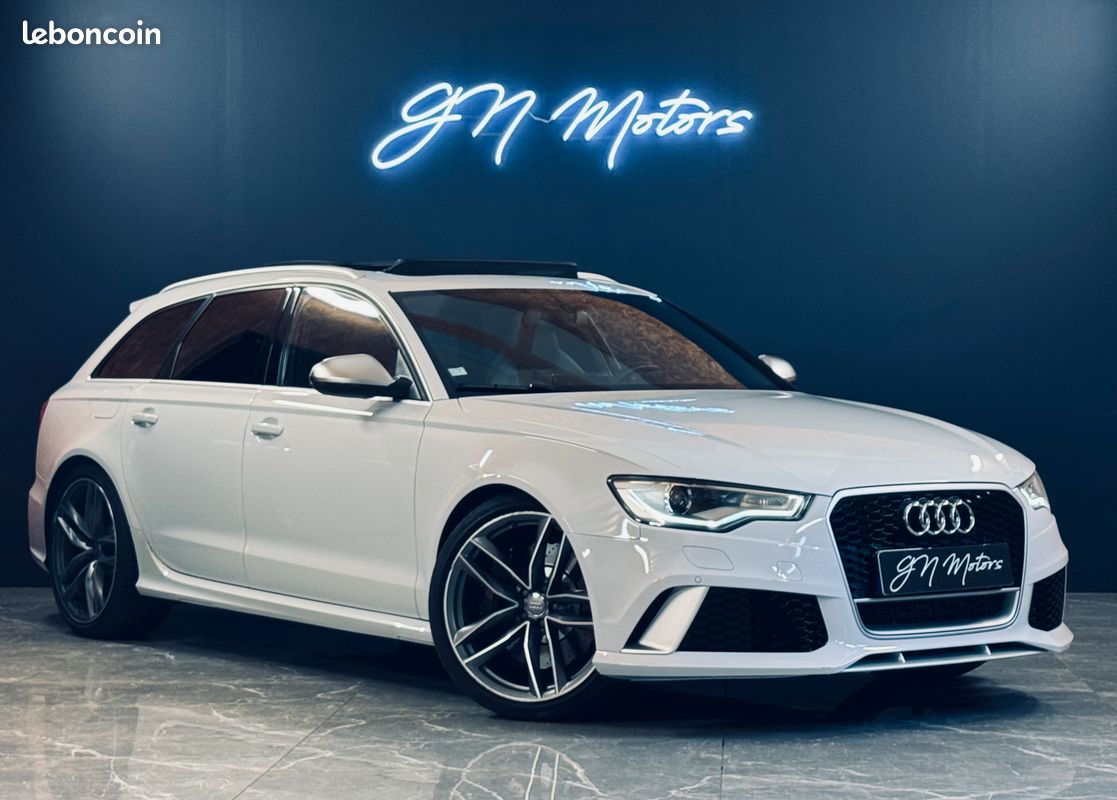 Audi RS6 Avant 4.0 V8 TFSI 560 ch quattro Tiptronic – Ligne Miltek – garantie 12 Mois