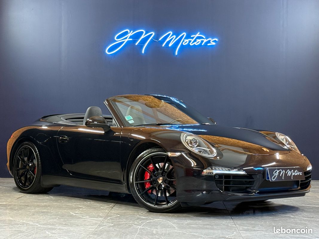 Porsche 911 (991) cabriolet 3.8 400 carrera s – suivi complet porsche – garantie 12 mois