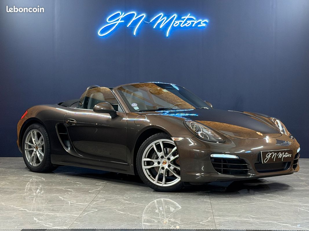 Porsche boxster 981 2.7 pdk 265 – carnet complet – garantie 12 mois