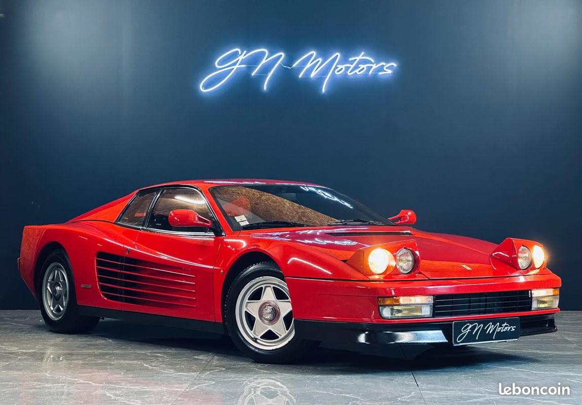 Ferrari Testarossa – Entretien à jour – Historique complet et limpide