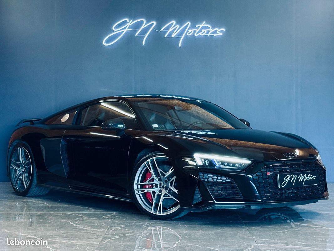 Audi r8 ii (2) 5.2 v10 fsi 620 performance quattro s tronic 7 – suivi complet – garantie 12 mois