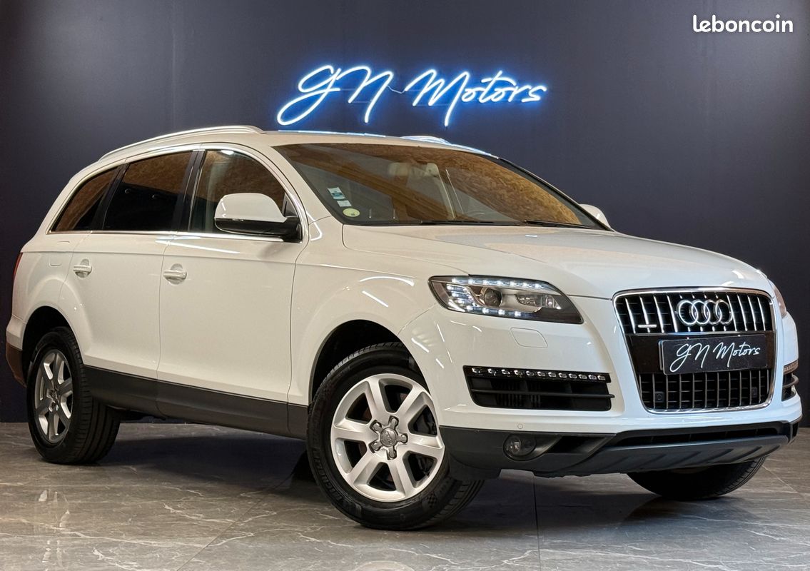 Audi q7 2 3.0 v6 tdi 245 ambition luxe quattro tiptronic bva 7pl – garantie 12 mois