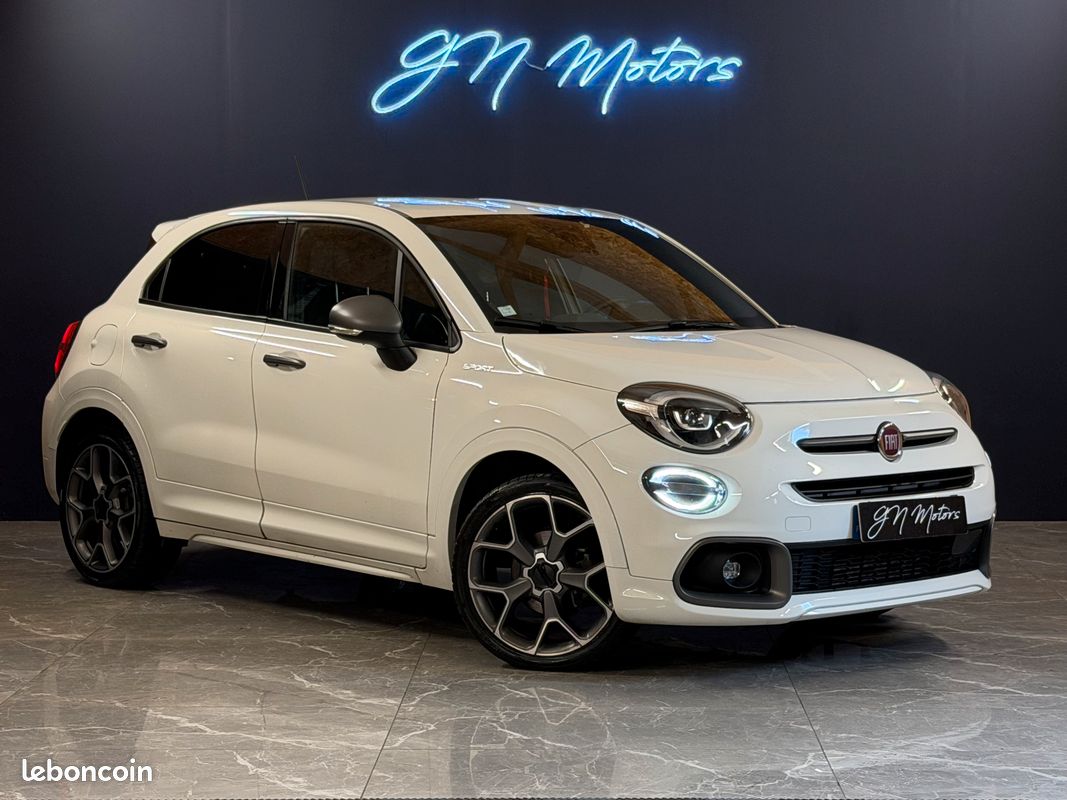 Fiat 500 x (2) 1.6 multijet 120 sport 4×2 dct – suivi complet – garantie 12 mois