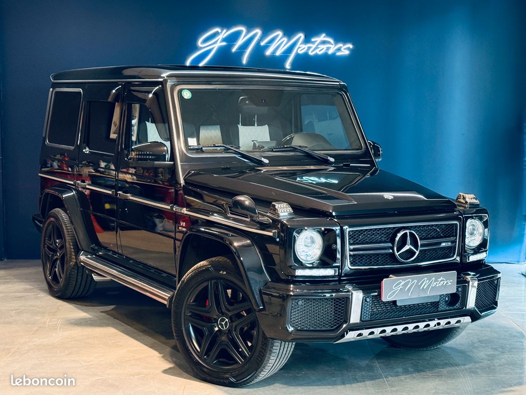 Mercedes classe g iii 63 amg long 7g-tronic speedshift plus amg – pack exclusif designo / interieur bicolore designo – garantie 12 mois