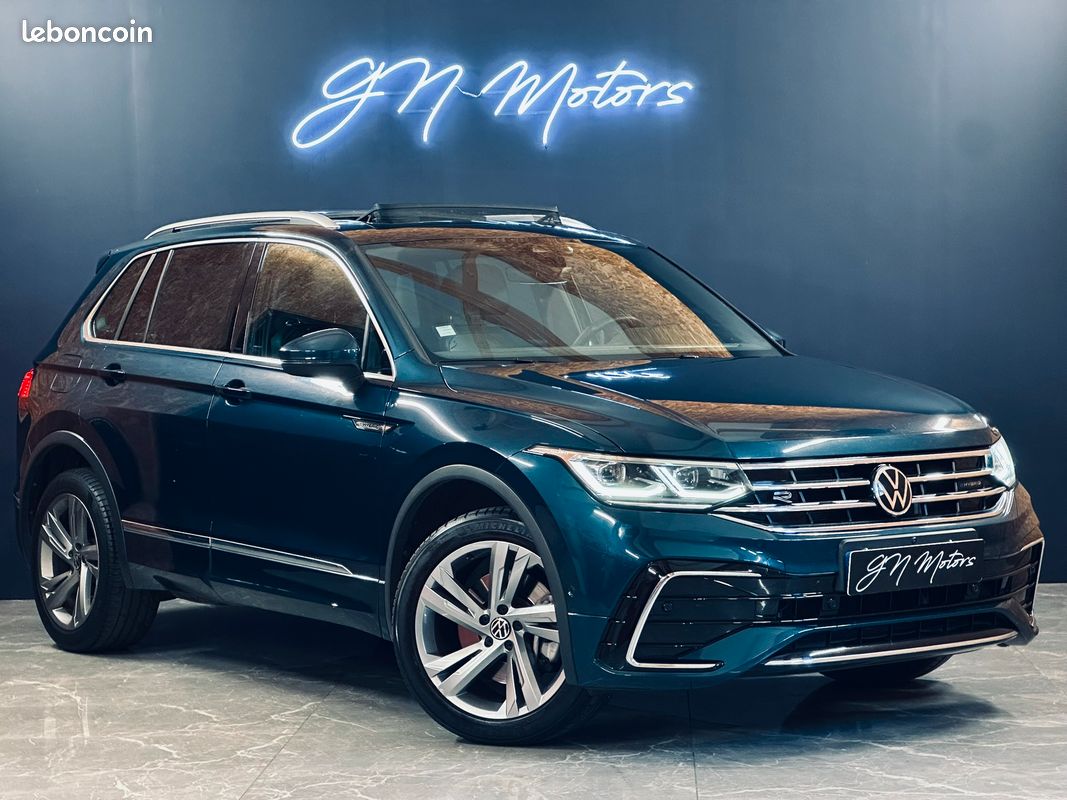 Volkswagen Tiguan 1.4 eHybrid 245ch R-Line Exclusive DSG6 – Garantie 12mois – Première main – Entretien constructeur