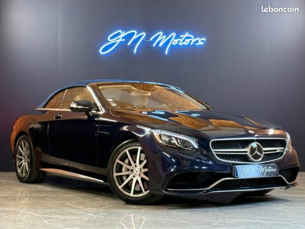 Mercedes Benz Classe S cabriolet 63 S amg 4matic – première main – suivi complet – garantie 12 mois