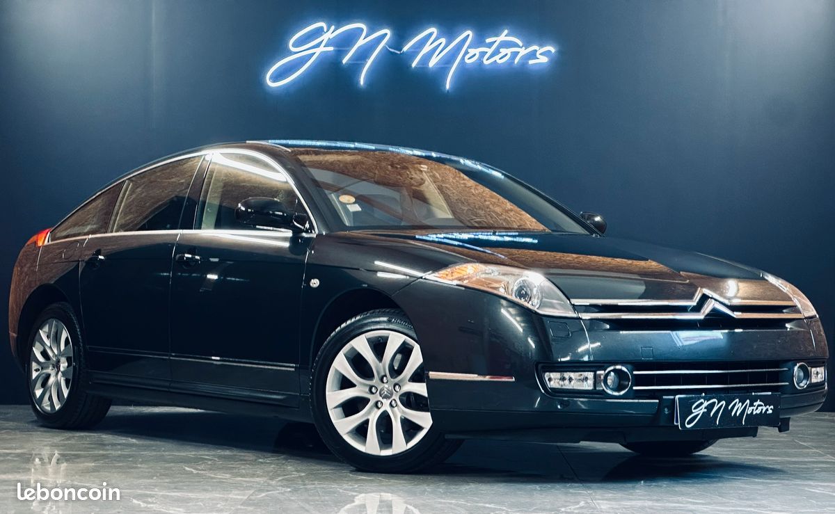 Citroën C6 2.2 HDi173 16v Exclusive FAP – 2e main – Historique d&rsquo;entretien complet – Excellent état – Garantie 12 mois