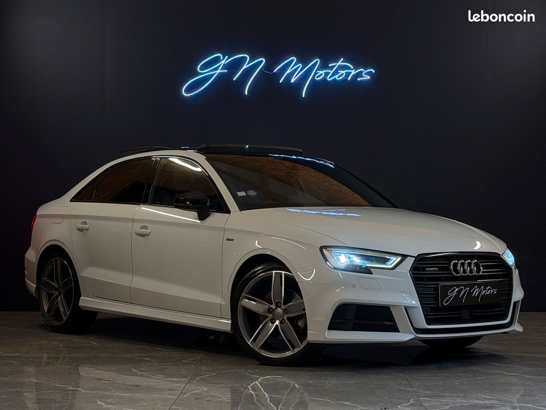 Audi a3 8v2 berline 40 tfsi 190 11cv s line quattro s tronic – 1ere main – garantie 12 mois