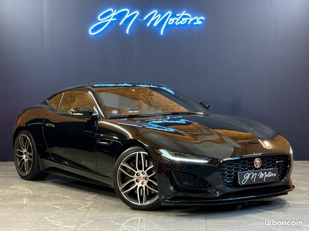 Jaguar f-type coupé 5.0 v8 450 r-dynamic black bva8 – suivi complet – garantie 12 mois