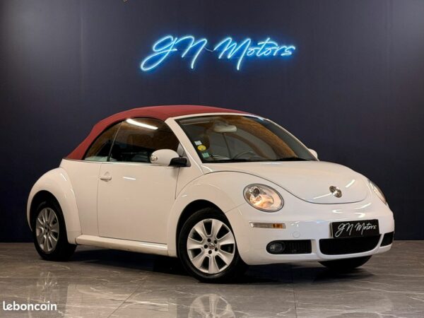 VOLKSWAGEN NEW BEETLE CABRIOLET 1.4 l 16 V FANCY – ENTRETIEN COMPLET – GARANTIE 12 MOIS –