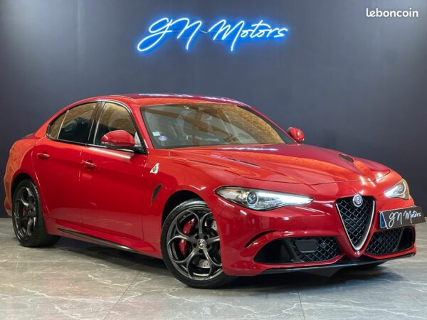 Alfa Roméo Giulia 2.9 V6 510ch Quadrifoglio AT8 – 2e main Française – Entretien complet Alfa Roméo