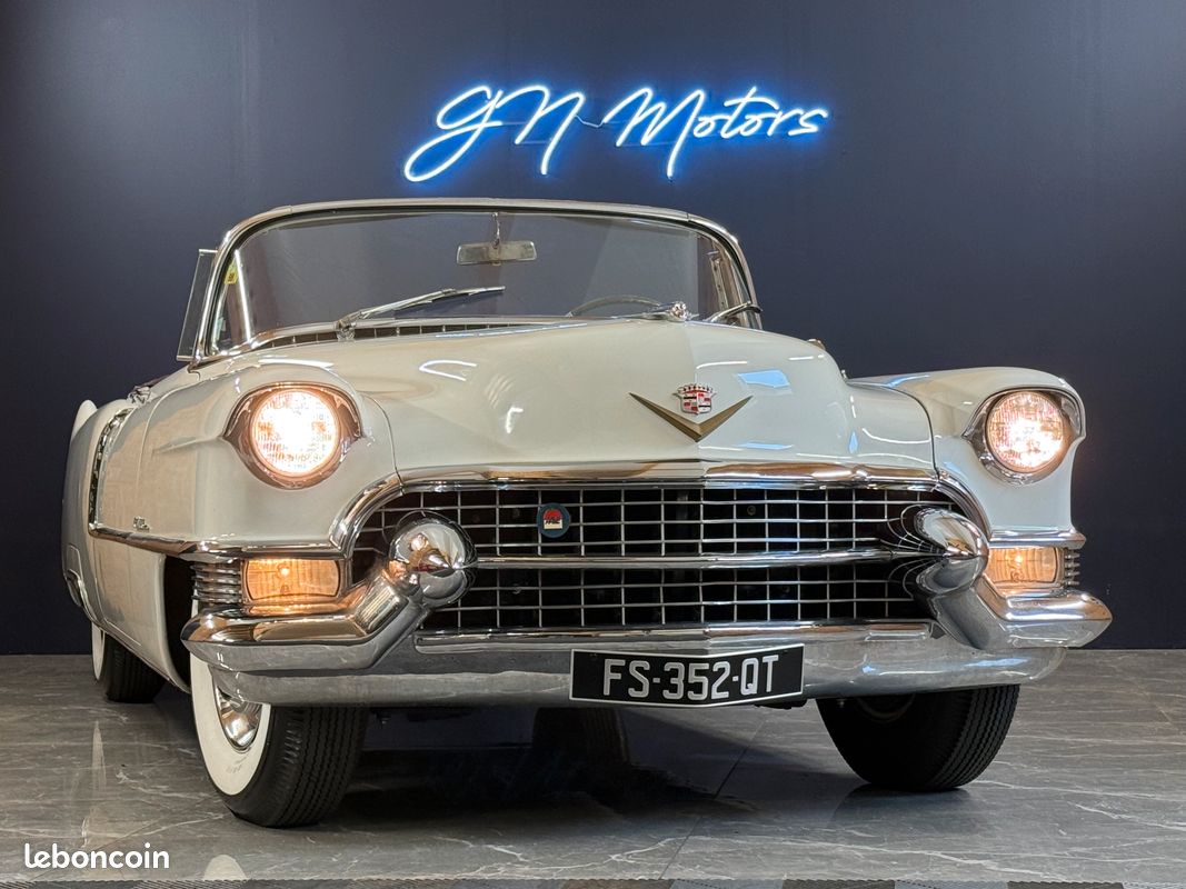 Cadillac coupé deville cabriolet 1955 5.5l – moteur refait à neuf