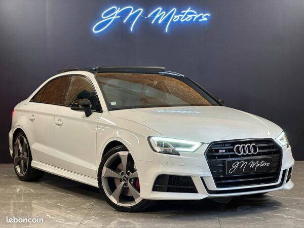 Audi S3 Berline 50 TFSI 300ch quattro S tronic 7 – Garantie 12 mois – Etat exceptionnel – BO – TO – Nappa
