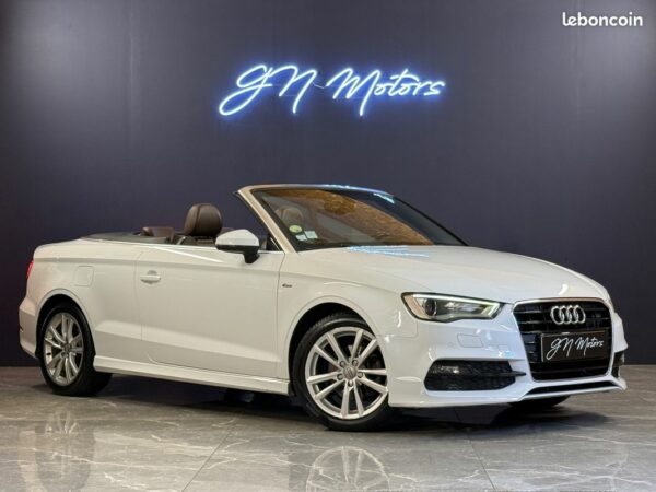 Audi a3 iii cabriolet 2.0 tdi 150 s line s tronic – garantie 12 mois