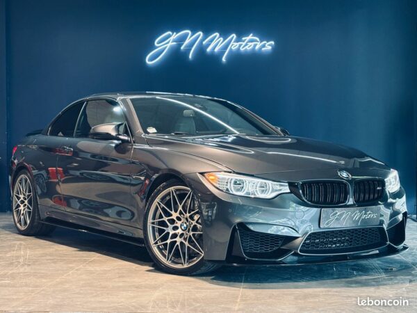 Bmw serie 4 (f83) m4 cabriolet 3.0 431 – sur equipé – garantie 12 mois