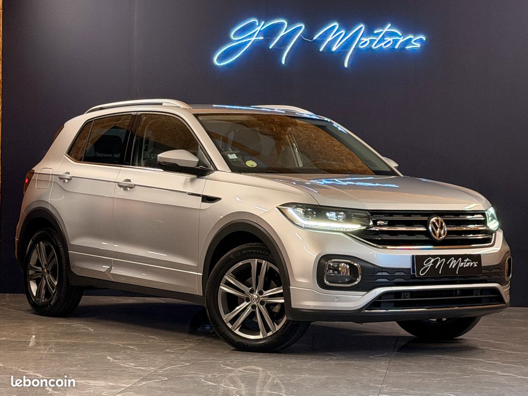 VOLKSWAGEN T-CROSS 1.6 TDI 95 R-LINE DSG7 – garantie 12 mois –