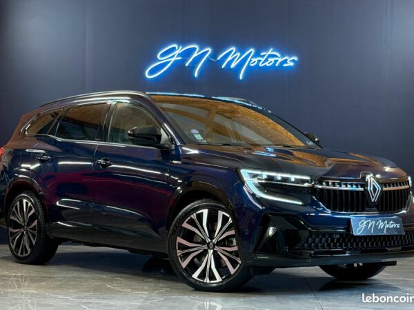 Renault espace 1.2 e-tech 200h 130 full hybrid 1.7 kwh iconic bva – suivi complet – garantie 12 mois