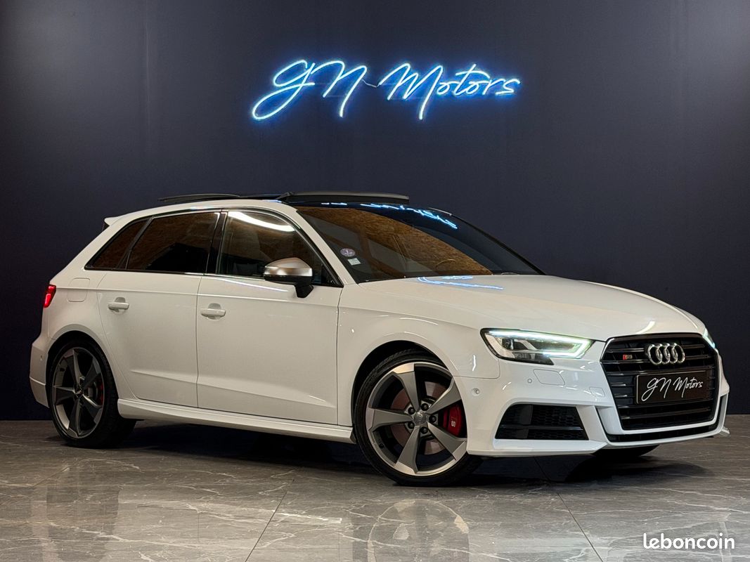 Audi s3 8v2 sportback 50 tfsi 300 quattro s tronic 7 – suivi complet – garantie 12 mois