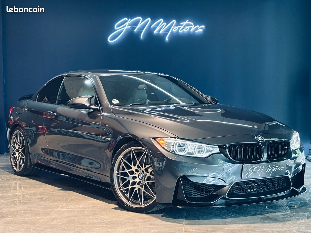 Bmw serie 4 (f83) m4 cabriolet 3.0 431 – sur equipé – garantie 12 mois