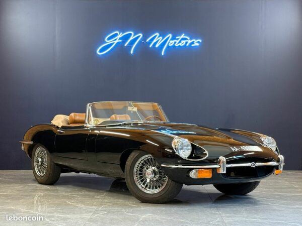 Jaguar Type E 4.2 Cabriolet – Restauration complète – Etat concours
