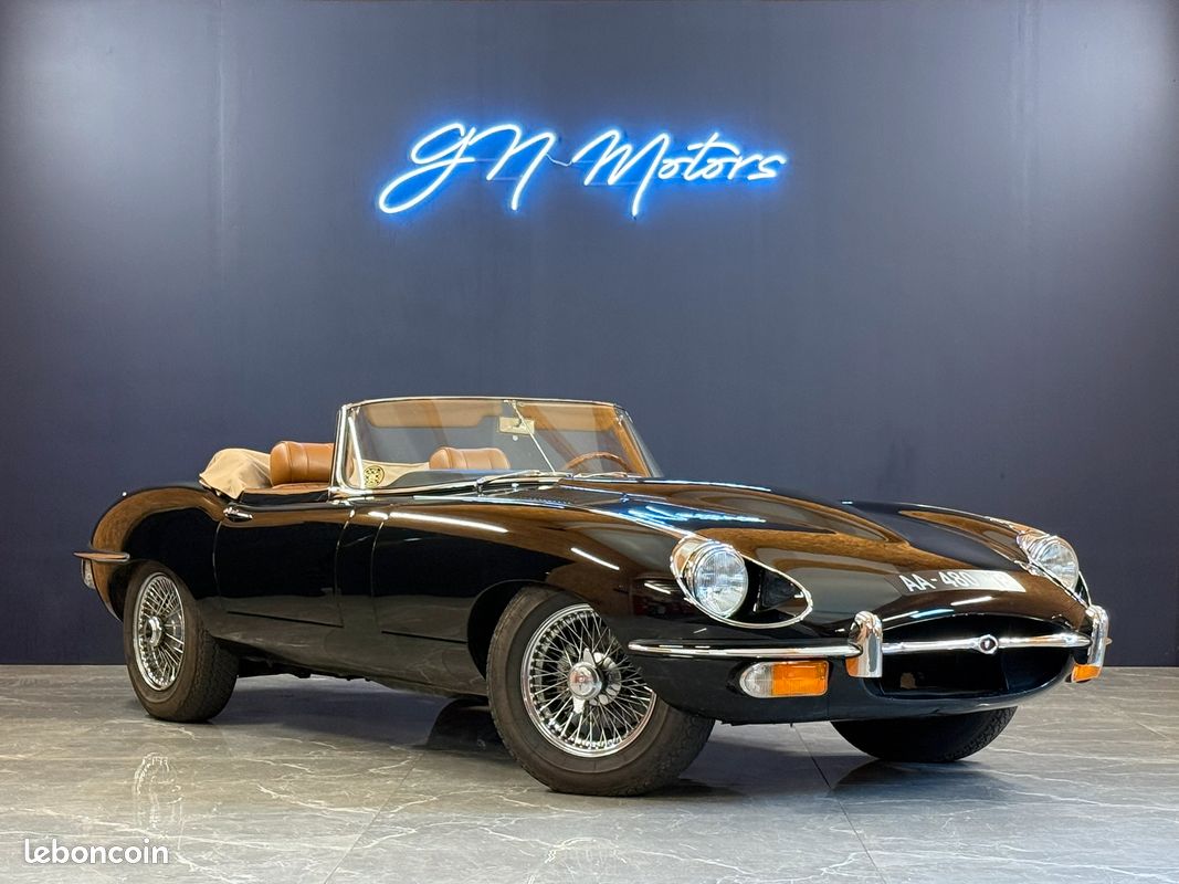 Jaguar Type E 4.2 Cabriolet – Restauration complète – Etat concours