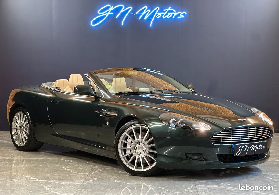 Aston DB9 Volante V12 5.9L Touchtronic – Configuration exceptionnelle – Entretien complet