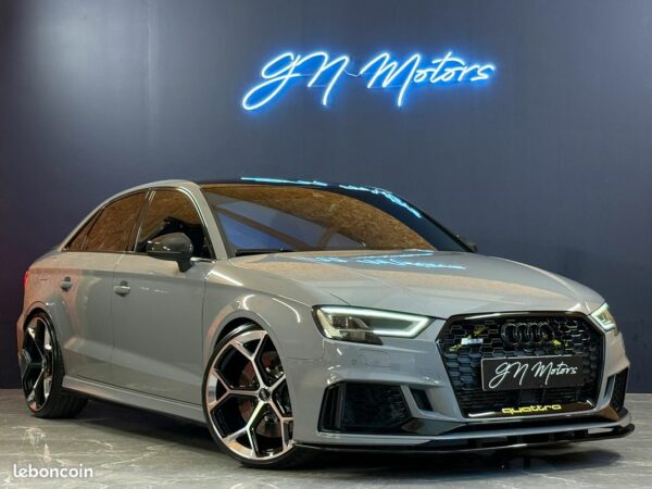 Audi rs3 8v2 berline 2.5 tfsi 400 quattro s tronic 7 – etat concours – garantie 12 mois