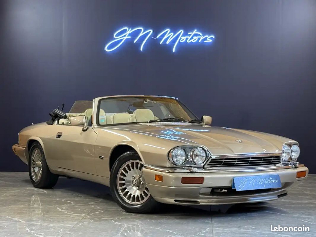 Jaguar xjs carbriolet 6.0 v12 308 ch – 4 Places – CONTROLE TECHNIQUE OK – BON ETAT GLOBAL