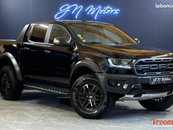 Ford Ranger DOUBLE CABINE 2.0 210 RAPTOR 4X4 – SUIVI COMPLET GARANTIE 12 MOIS