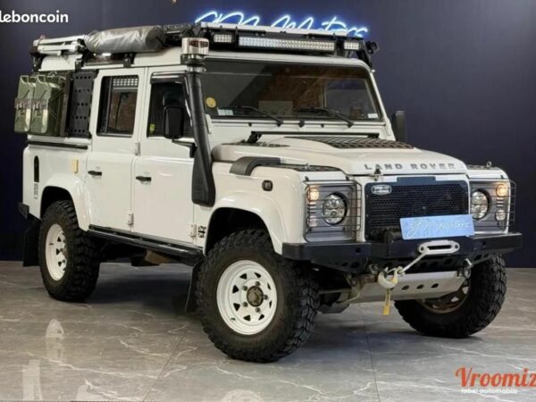 Land Rover Defender SW 110 2.4 TD4 120 SE 4WD – Equipé complet Voyage/Bivouac Garantie 12 mois