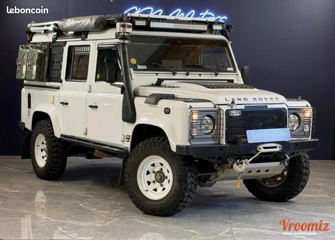 Land Rover Defender SW 110 2.4 TD4 120 SE 4WD – Equipé complet Voyage/Bivouac Garantie 12 mois