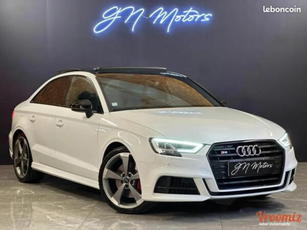 Audi S3 Berline 50 TFSI 300ch quattro S tronic 7 – Garantie 12 mois Etat exceptionnel BO TO