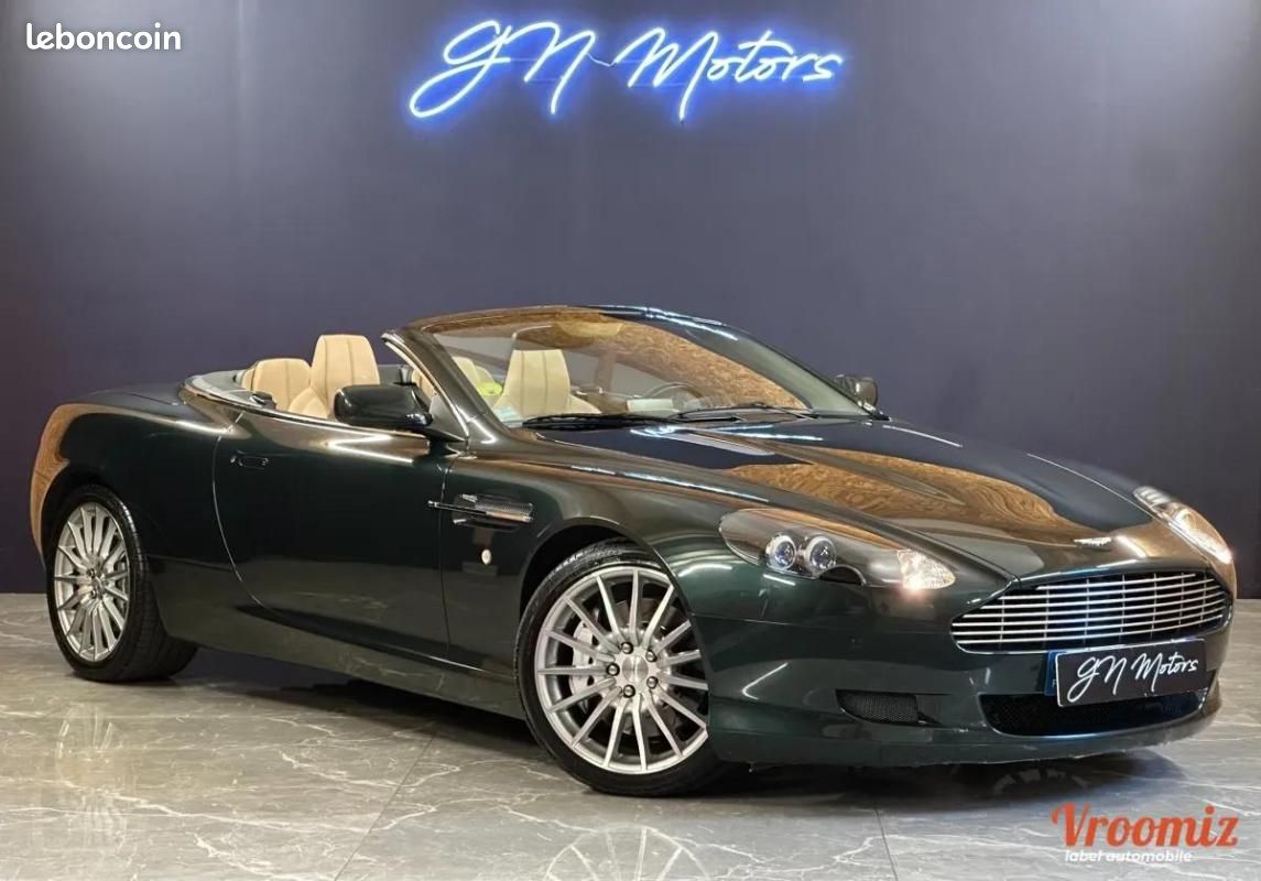 Aston Martin DB9 Volante V12 5.9L Touchtronic – Configuration exceptionnelle Entretien complet