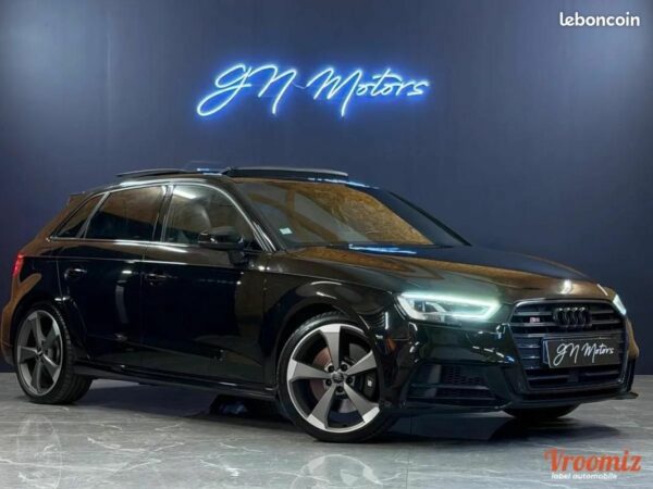 Audi S3 SPORTBACK 2.0 TFSI 300 QUATTRO S-TRONIC BVA – Suivi Complet Garantie 12 Mois