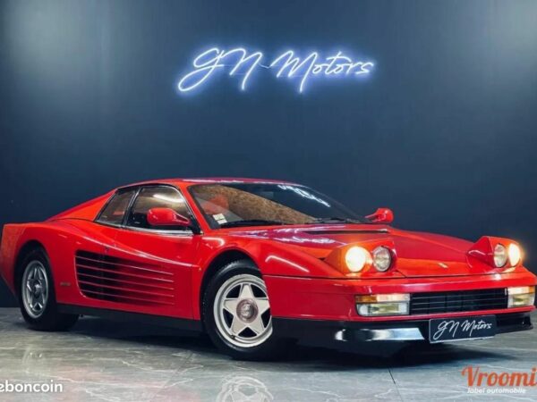 Ferrari Testarossa – Entretien à jour Historique complet et limpide