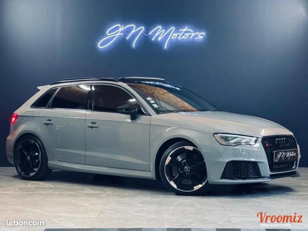 Audi RS3 SPORTBACK 2.5 TFSI 365 QUATTRO S-TRONIC – SUIVI COMPLET GARANTIE 12 MOIS