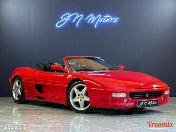 Ferrari F355 Spider F1 – Etat exceptionnel Suivi exemplaire