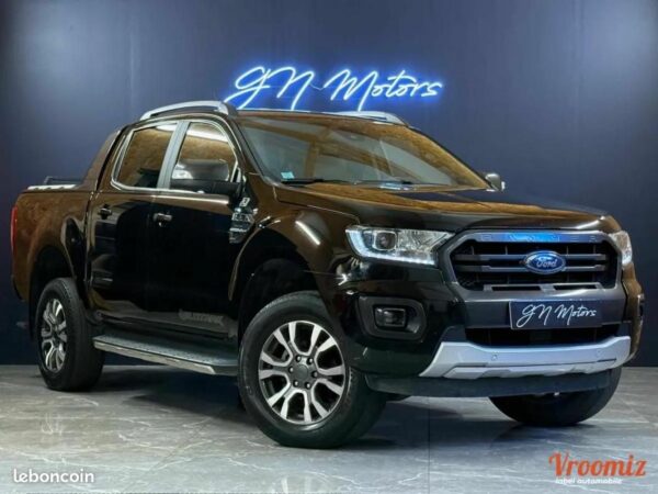 Ford Ranger 3 WILDTRAK DOUBLE CABINE 2.0 ECOBLUE BI-TURBO 213 S&S BVA10 4X4 – GARANTIE 12 MOIS