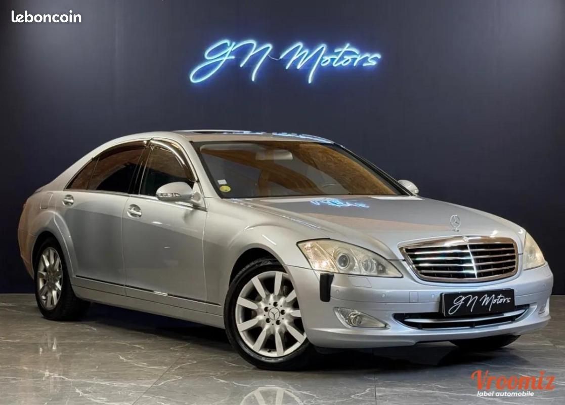 Mercedes Classe S 5.5 500 390 7G-TRONIC – SUIVI COMPLET GARANTIE 12 MOIS